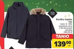 Carrefour Market Kurtka męska TEX oferta