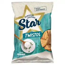 Makro Star Twistos Przekąski ziemniaczane o smaku fromage śmietanowo-cebulowym 70 g oferta