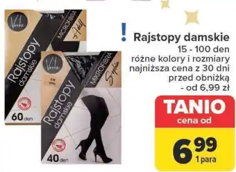 Carrefour Market Rajstopy damskie Ven oferta