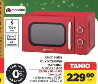 Carrefour Market Kuchenka mikrofalowa Mandine oferta