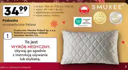 Biedronka Poduszka ortopedyczna Smukee oferta