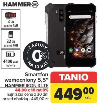 Carrefour Market Smartfon Hammer oferta