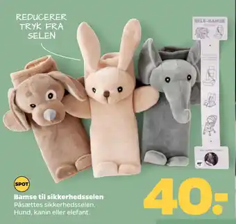 Netto Bamse til sikkerhedsselen oferta