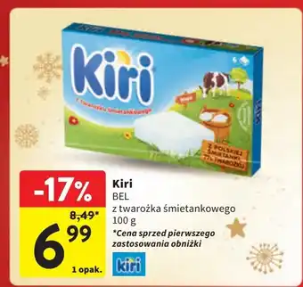 Intermarche Serek śmietankowy Kiri oferta