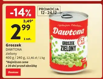 Intermarche Groszek zielony Dawtona oferta