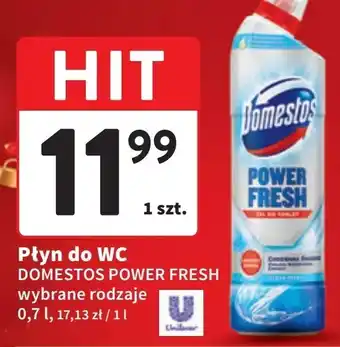 Intermarche Żel do wc ocean fresh Domestos Power Fresh (Wcześniej Total Hygiene) oferta