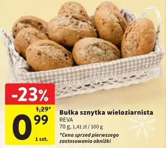 Intermarche Bułka sznytka wieloziarnista ciemna Reva oferta