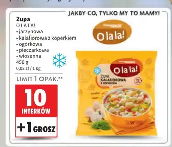 Intermarche Zupa pieczarkowa O La La! oferta