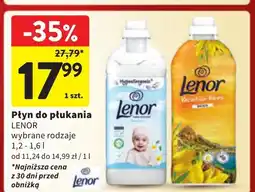 Intermarche Płyn do płukania vacation vibes sicilia Lenor oferta