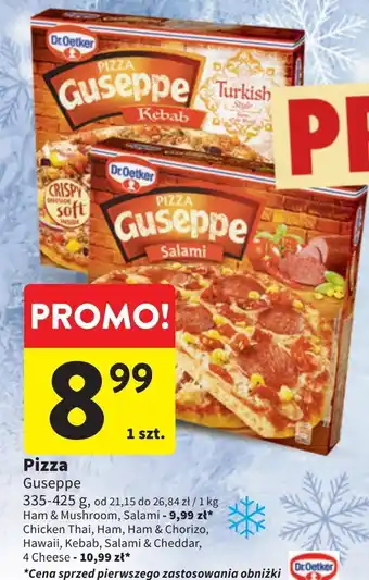 Intermarche Pizza cztery sery Dr. Oetker Guseppe oferta