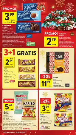 Intermarche Czekolada klasyczna mleczna E. Wedel oferta