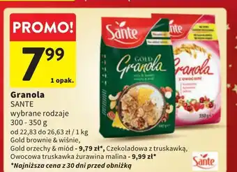 Intermarche Granola owocowa Sante oferta