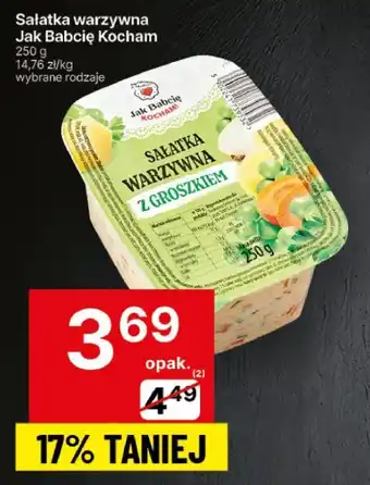 Delikatesy Centrum Sałątka warzywna Jak Babcię Kocham oferta