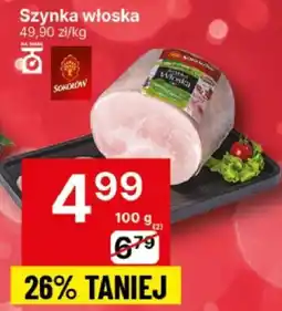 Delikatesy Centrum Szynka włoska oferta