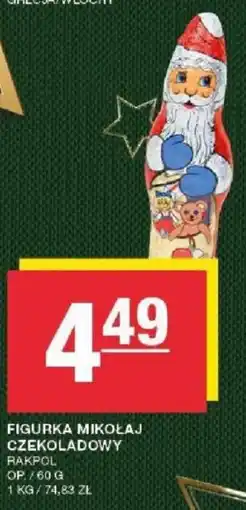 Spar FIGURKA MIKOŁAJ CZEKOLADOWY oferta