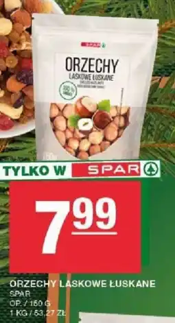 Spar ORZECHY LASKOWE ŁUSKANE oferta