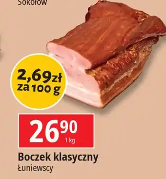 E.Leclerc Boczek rolowany klasyczny ŁUNIEWSCY oferta