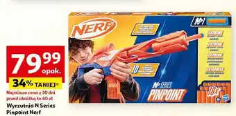 Auchan Wyrzutnia pinpoint Nerf oferta