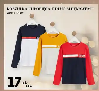 Auchan Koszulka chłopięca z długim rękawem 3-14 lat oferta