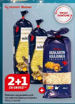 Auchan Makaron krajanka Auchan oferta