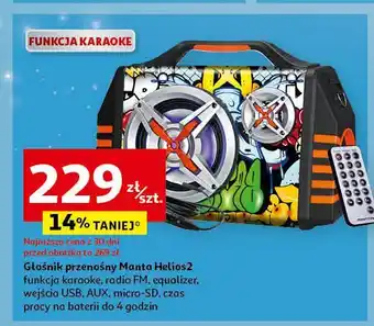 Auchan Głośnik spk1005 helios 2 Manta oferta