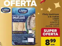 Carrefour Market Filety śledziowe a'la matjas w oleju Lisner oferta