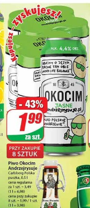 Piwo 1 OPAK 4 PUSZ 500 ML
