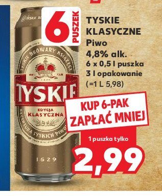 Carrefour Market Piwo 1 BTL 500 ML oferta