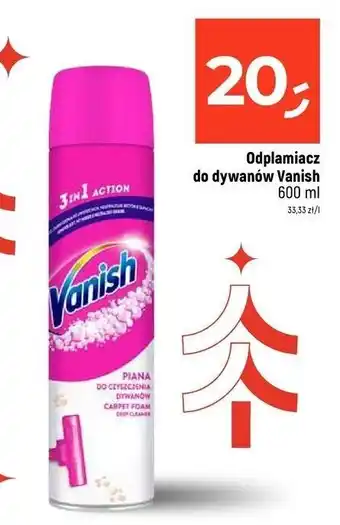 Dealz Pianka do dywanów Vanish oferta