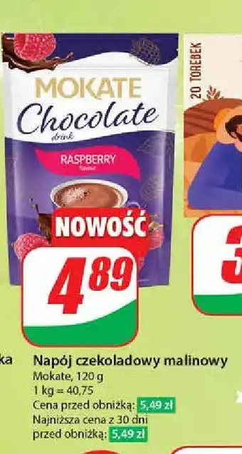 Dino Napój czekoladowy malinowy Mokate Chocolate Drink oferta