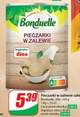 Dino Pieczarki w zalewie Bonduelle oferta