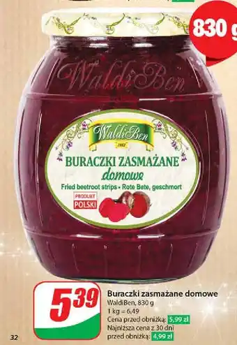 Dino Buraczki domowe zasmażane Waldiben oferta