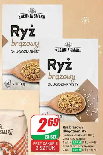 Dino Ryż brązowy długoziarnisty Kuchnia Smaku oferta