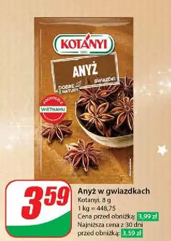 Dino Anyż gwiazdki Kotanyi oferta