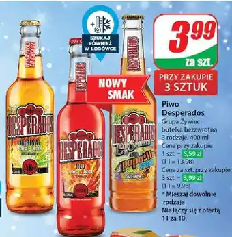 Dino Piwo Desperados Latin Spirits Papaya oferta