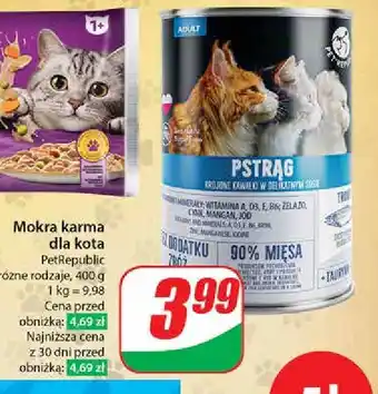 Dino Karma dla kota pstrąg Pet Republic oferta