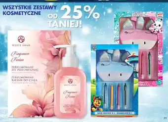 Dino Zestaw w pudełku fragrance fusion: żel pod prysznic 250 ml + balsam do ciała White Swan Zestawy oferta