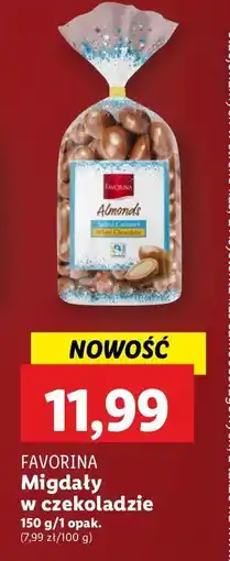 Lidl Migdały w czekoladzie Favorina oferta