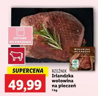 Lidl Irlandzka wołowina na pieczeń Rzeźnik Codzienna Dostawa oferta