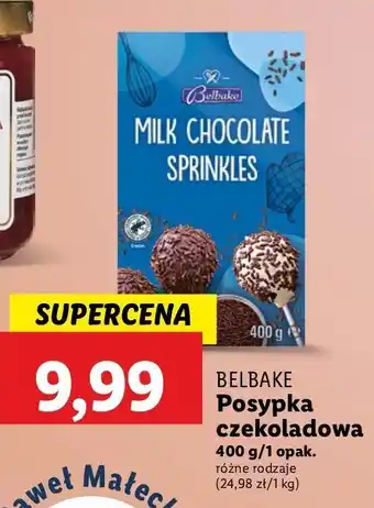 Lidl Posypka z czekolady mlecznej Belbake oferta