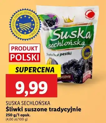 Lidl Śliwka suszona bez pestki Suska Sechlońska oferta