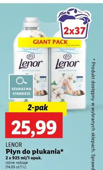 Lidl Płyn do płukania Lenor Sensitive oferta