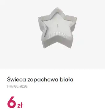 Pepco Świeca zapachowa biała oferta