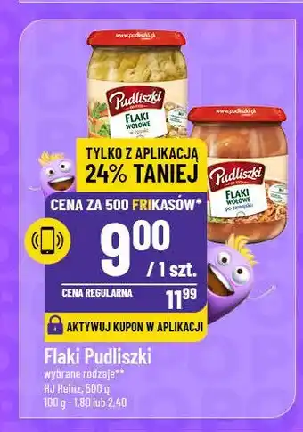 Polomarket Flaki wołowe w rosole Pudliszki oferta