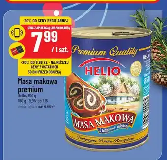 Polomarket Masa makowa z bakaliami Helio oferta