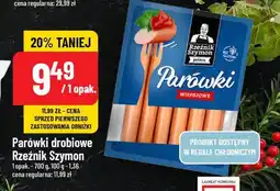 Polomarket Parówki wieprzowe Rzeźnik szymon poleca oferta