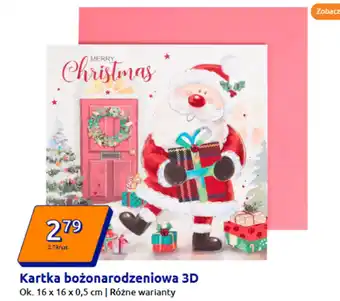 Action Kartka bożonarodzeniowa S! oferta