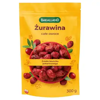 Specjał Bakalland Żurawina całe owoce 300 g oferta