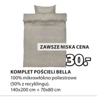 JYSK Komplet pościeli Bella oferta