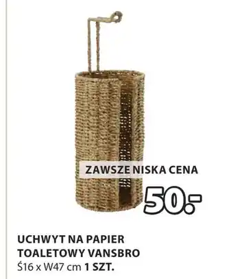 JYSK Uchwyt na papier toaletowy oferta